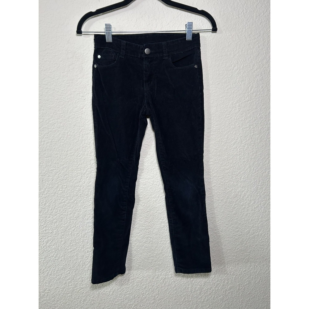 Peyton and Parker Black Cordroy Boys Skinny Pants 8R